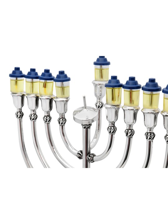 חנוכיית חנוכה פיליגרן קלאסית במיוחד מבית , מתנות לחנוכה ,